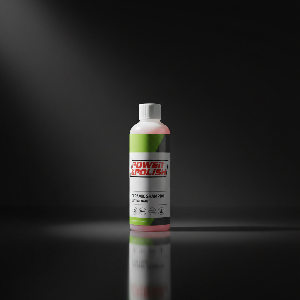 Power & Polish Ceramic Car Wash Shampoo – Studio Hero Shot