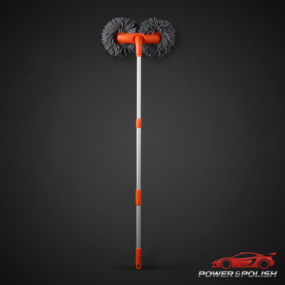 Full product studio shot of chenille mop kit — Power & Polish