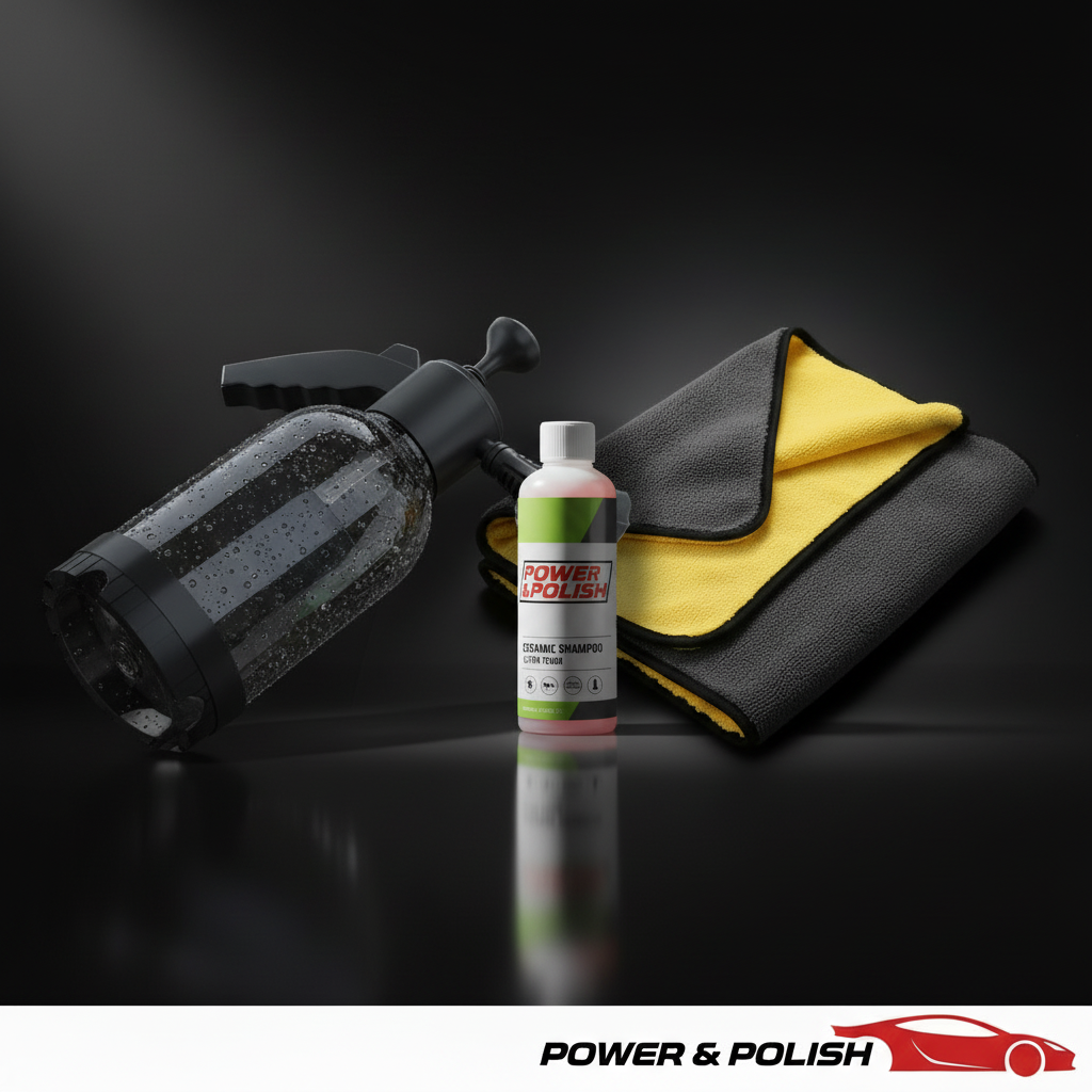 Ultimate Car Wash Combo — FoamBlast Pro, Ceramic Shampoo and Microfiber Drying Towel