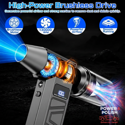 TurboBlast Pro — Brushless Drive Feature